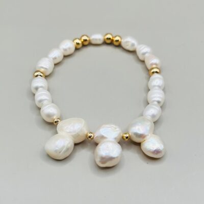 Pulsera Piedra Natural /Bola Facetada